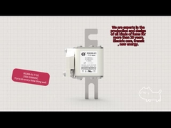 Fusibile elettrico 400A 690V di traffico stradale della pila secondaria del vapore