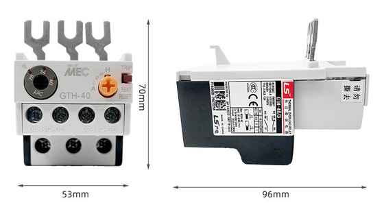 Relè termico LG di sovraccarico di serie di protezione GTH/elettricità IP20 di LS