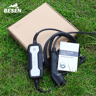 Cassa di ricarica portatile per veicoli elettrici a corrente continua Auto elettrica IEC61851 32A Tipo1 SAE J1772 Per Nissan LEAF