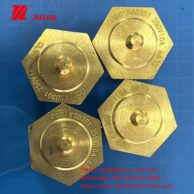 Sensore di temperatura termistorico a vite con tappo in ottone