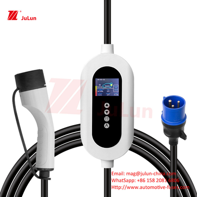 EV Charger 7Pistola di ricarica standard europea Tipo 2 Pistola di ricarica portatile di bordo Nuova pistola di ricarica energetica