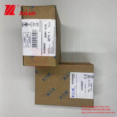 BUSSMANN 630MMT 690V Ceramica Copper Twin Flat Plate Bolt Type Fuse Per Automotive