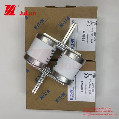BUSSMAA 690V tensione nominale rame ceramico 630MMT fusibili per autoveicoli 630A M6/M8 installazione