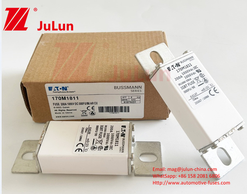 170M1811 200A 1000V rame ceramico BUSSMANN Fusibili per automobili tensione nominale M6/M8 Installazione