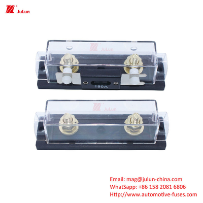 ANS/MIDI Piccolo portatore di fusibile a motore barca reset manuale interruttore di circuito No reset automatico