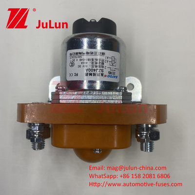 Contattore a corrente continua MZJ-400A Macchina ceramica triciclo elettrico corrente alta bassa tensione