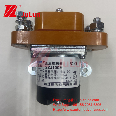 Dc Contactor Telecomunicazioni Serie CZ10 12V48V60V72V Triciclo elettrico pull car