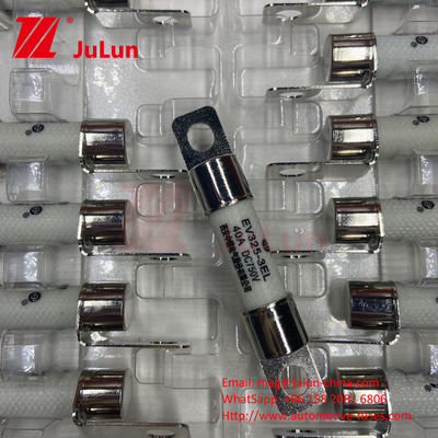 Pipa di sabbia di quarzo 10A - 100A fusibile elettrico a bullone per caricabatterie 30A 50A 750VDC fusibile EV Hey sono adatti F