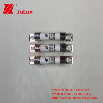 50kA DC Fuso nominale per EV DC DC Converter Car Charger 750VDC EV325 Fuso carico chimico e alta temperatura 40A 5
