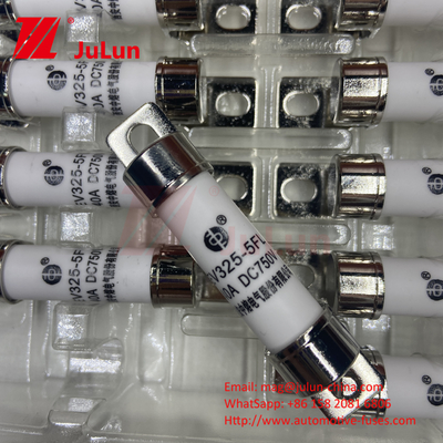 Fusibili elettrici incorporati per sistemi di trazione di veicoli elettrici 750VDC 25A 30A 40A 50A 14*51 Ues Per caricabatterie EV325