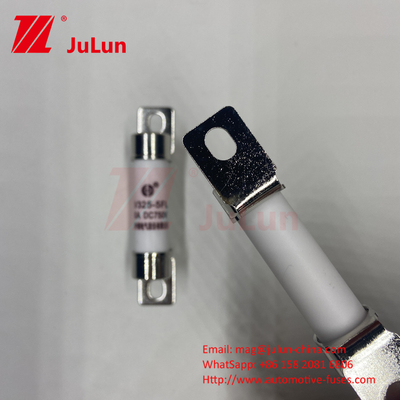 10A-50A Fusibili per autoveicoli a bullone ceramico con capacità di rottura 20KA GB/T31465 30A 40A 50A 750VDC 14*51mm EV325