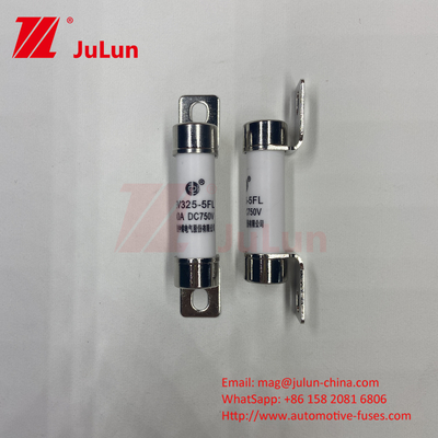 10A-50A Fusibili per autoveicoli a bullone ceramico con capacità di rottura 20KA GB/T31465 30A 40A 50A 750VDC 14*51mm EV325