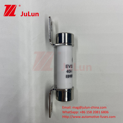 Tubo ceramico 14x51 15A 40A 50A EV325 FUSE 750VDC EV32520KA Fusibili ceramici per bulloni per automobili 10A-50A ISO8820/JASO D622