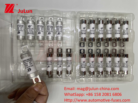 63A RS308 HB Fusibile a bullone 80A 10A 15A 40A Fusibili in ceramica per autoveicoli con bullone