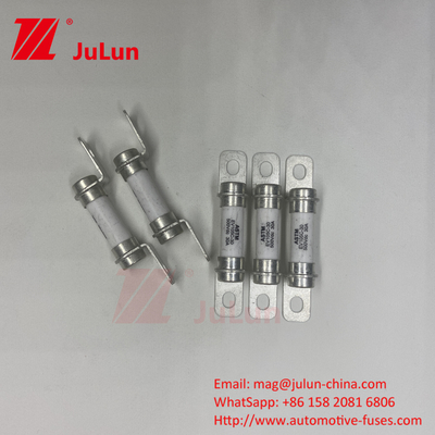 Fusibile per veicoli elettrici 500VDC Bolt M6 Bolt 50A eccellente capacità di rottura DC Fusibile
