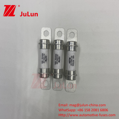 Sistema di stoccaggio dell'energia Fuse 15A tubo ceramico alta rottura 30A protezione della sicurezza Fuse veicolo elettrico 500VDC