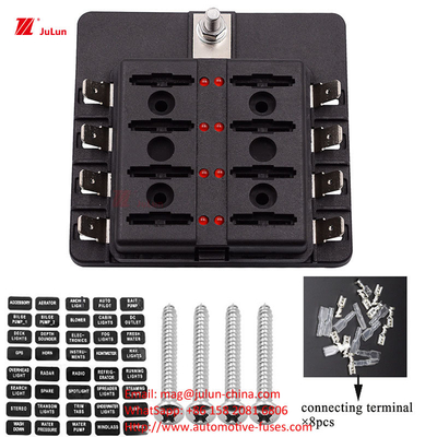 ANS/MIDI 30A-500A Tenitore di fusibile a contatto in rame di piccole dimensioni conforme alla norma UE UL per il ripristino automatico dei fusibili per autoveicoli