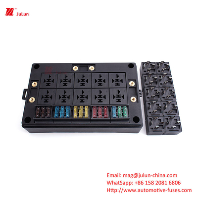 ANS/MIDI 30A-500A Tenitore di fusibile a contatto in rame di piccole dimensioni conforme alla norma UE UL per il ripristino automatico dei fusibili per autoveicoli