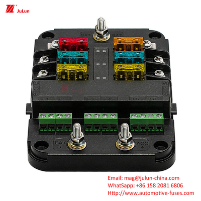 Eu UL Standard Automotive Circuit Breaker Bolt Fuse Holder 32V 30A-500A Alloggiamento in nylon