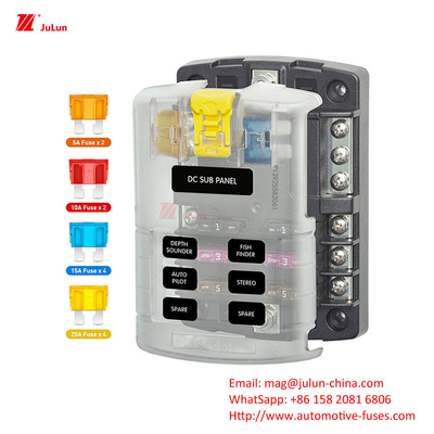 Eu UL Standard Automotive Circuit Breaker Bolt Fuse Holder 32V 30A-500A Alloggiamento in nylon