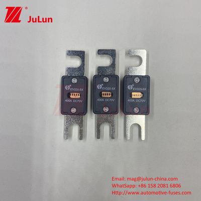 TESLA 70VDC EV320-5X 5C Fusoio per veicoli elettrici a tensione nominale M6 bullone tipo 225A