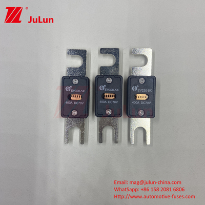 Fusibili elettrici con ISO8820-5 e GB/T31465.5-2015 225A 70VDC BYD Veicolo elettrico