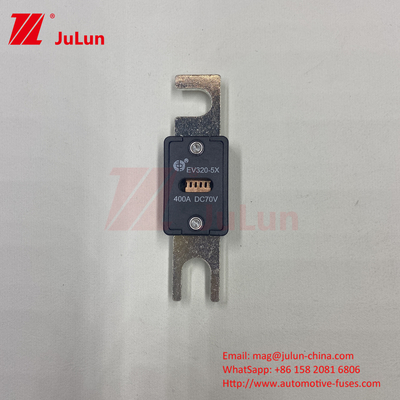 Fusibili per veicoli elettrici per autoveicoli con corrente nominale 80-500A - conformi alle norme ISO8820-5 e GB/T31465.5-2015