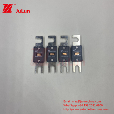 SINOFUSE Bolt M8 EV320-5X-100A per auto resistente agli urti con tubo di sabbia in rame ceramico argento quarzo
