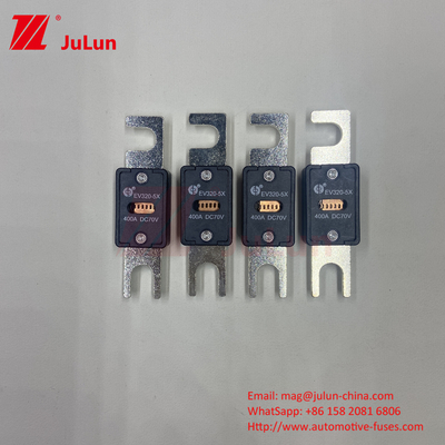 Fusibili per veicoli elettrici EV320-5X-225A di tensione 70VDC per veicoli elettrici