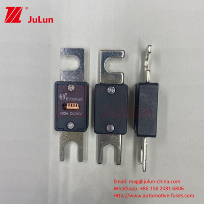 EV320-5X-450A-N 70VDC M6 M8 Fusibili EV portatili soddisfano lo standard ISO8820-5 per il powertrain automobilistico e i sistemi elettrici