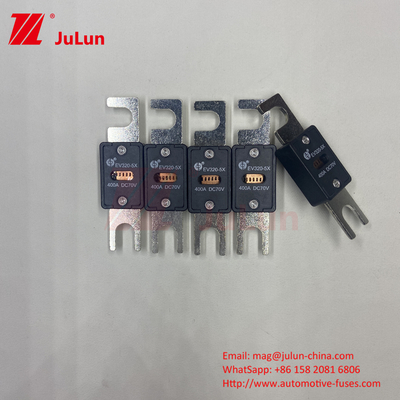 Veicolo elettrico EV320-5X-500A-N Fusibili per lame automobilistiche in rame nero 100A-150A