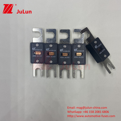 EV320-5C-100A-N 70VDC Vattone in M6 M8 Tipo di montaggio Lamella di auto Fusibili 80-500 Ampere Mantenere la stabilità