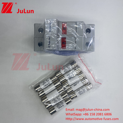 Fuso Pv solare Din Rail Fuso solare per fotovoltaico Inverter Fuso in linea Fuso cilindrico