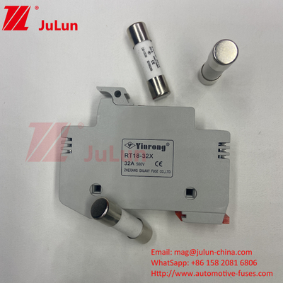 PV-30 CE TUV 10*38mm Dc 6A 8A 10A 12A 15A 20A 25A 32A PV Solare Dc 1000V Fuse con portafusibili