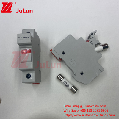 Protezione solare fotovoltaica RT18-32 15A 20A 32A Portatore di fusibile con indicatore a led per S
