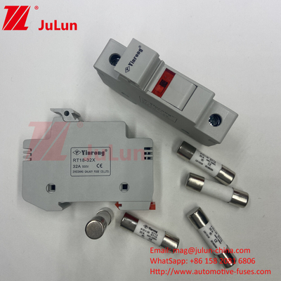 Fuse solare ad alta tensione 10A~63A Per inverter fotovoltaico solare 500vdc 1000vdc 1500vdc