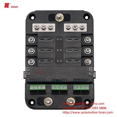 Parti per autoveicoli pesanti 30A-500A Interruttore di circuito resettabile per motociclette per bullone / fusibile a bullone Circuito P a tensione nominale 32V