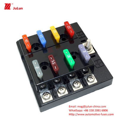 Parti per autoveicoli pesanti 30A-500A Interruttore di circuito resettabile per motociclette per bullone / fusibile a bullone Circuito P a tensione nominale 32V