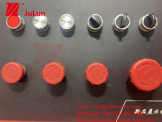 Fabbrica di pulsanti industriali di alta qualità pulsanti di plastica 19mm 22mm 25mm 30mm pulsanti