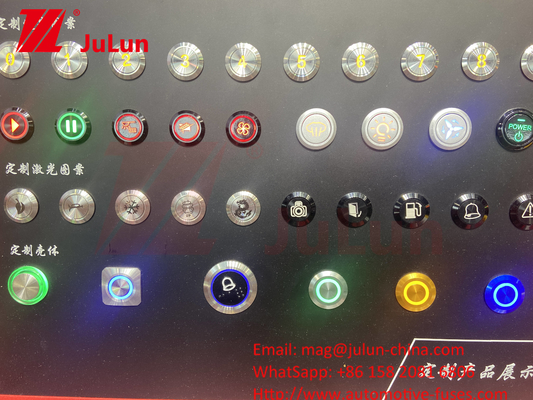 16mm Ring Illuminated Momentary Led IP67 12mm/16mm/19mm/22mm/LA38/XB2 Pulsante di pulsante di pulsante di pulsante di pulsante di pulsante metallico