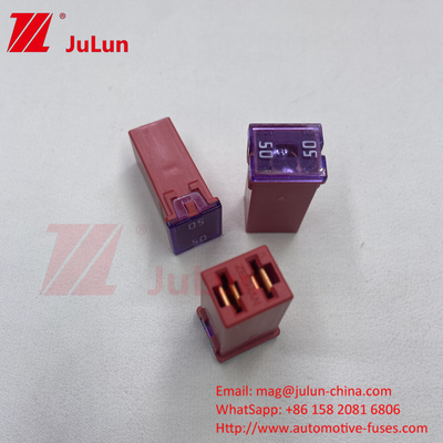 JCAS060.X Fusibili a lame per veicoli stradali 32V 58V per veicoli a motore in varie amperature con logo personalizzato