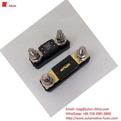 Eu UL Interruttore di circuito per amplificatore di ripristino manuale 30A-500A32V Portatore di fusibile per autoveicoli