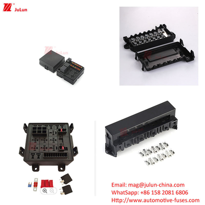 Eu UL 32V 30A-500A Contatto di rame Veicolo elettrico Manuale di ripristino del interruttore di circuito di plastica alloggiamento di plastica / nylon