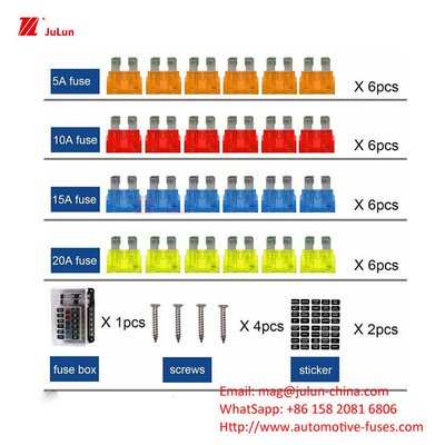 Eu UL 32V 30A-500A Contatto di rame Veicolo elettrico Manuale di ripristino del interruttore di circuito di plastica alloggiamento di plastica / nylon