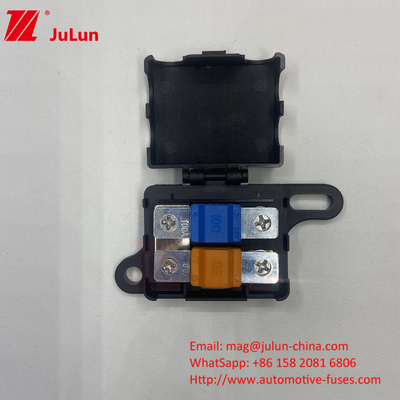 M5 Portatore di fusibile a bassa tensione Acciaio inossidabile resistente alle temperature Silicone antipolvere