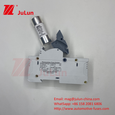 Fusibili fotovoltaici di 500VDC Dc Fusibili ceramici con porta per sistemi solari 14*51mm 1000DC