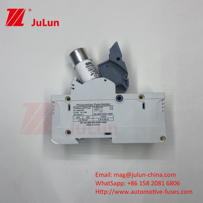 Fuse solare fotovoltaica per portatore di fusibile fotovoltaico 30 Amp Rt18-32 10x38 Fuse Base Fuse termica 16a 220v 10*85mm