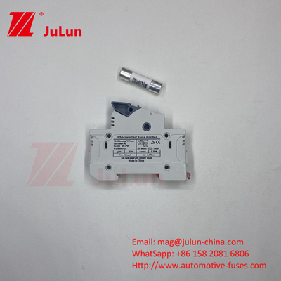 Invertitore solare fotovoltaico con porta fusibili solare Din Rail 14x51 mm / porta fusibili solare Pv