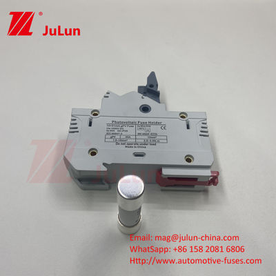 Fusibili 10x38 1000v 25a 10*38 2a Portatore di fusibili per sistemi solari Fusibili fotovoltaici per la protezione del sistema solare