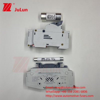 1000VDC Fuso solare fotovoltaico Din Ferrovia Fuso Pallone Fuso 10x38mm RT18-32 Fuso Link AC
